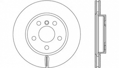 OPEN PARTS bdr275920 -  Тормозной диск